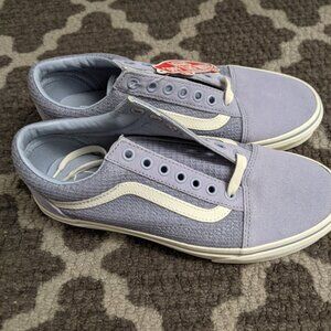 Light Blue Old School Vans